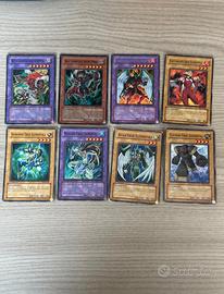 Lotto 8 Carte Yu-Gi-Oh! EROE Elementare Vintage GX