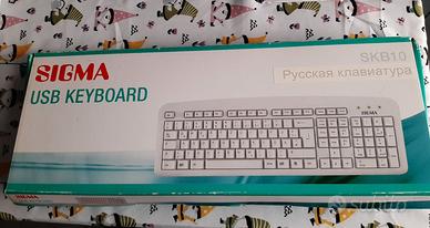 Tastiera Layout Russo cablata USB.