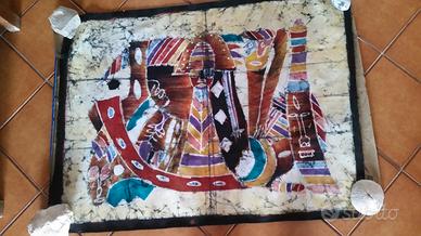 Arazzo in cotone stampato origine Africa