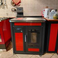 stufa e termocucina a pellet