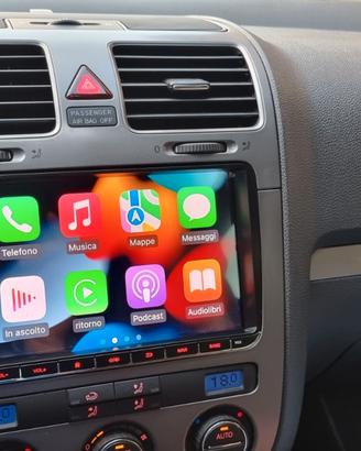 Navigatore vw 9" Android11 Rns510 golf touran polo