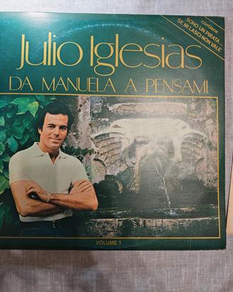 Disco 33giri Julio Iglesias Da Manuela a Pensami