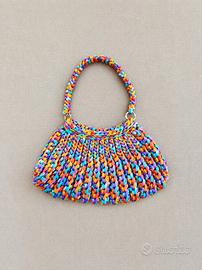 borsa handmade multicolor 