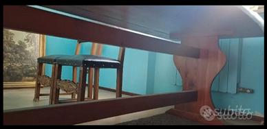 Tavolo in legno massello da taverna