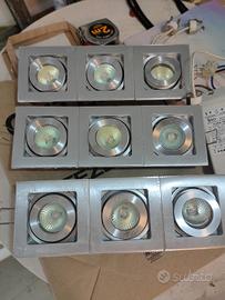 Sistema di faretti alogeni