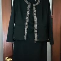 Vestito e giacca nero Camomilla tg.46