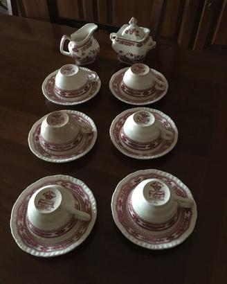 Servizio di tazze in porcellana inglese