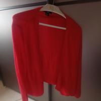 cardigan rosso