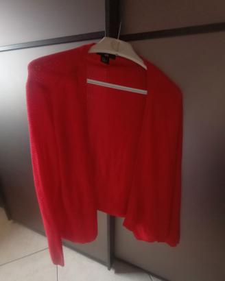 cardigan rosso