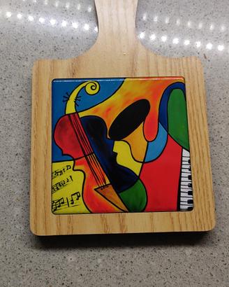 sottopentola in legno 