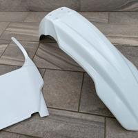 Parafango + portanumero bianco hm 50