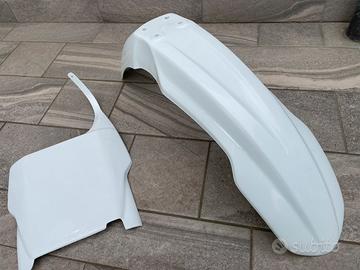 Parafango + portanumero bianco hm 50