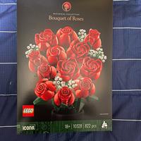 Mazzo di rose rosse lego
