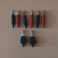 8 connettori a banana