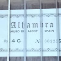 Chitarra Alhambra 4C