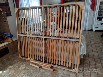 Rete matrimoniale regolabile in morbidezza 