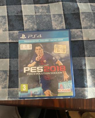 Pes 2018 ps4 usato