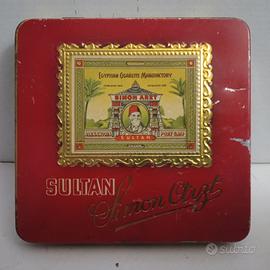 Scatola vintage Sultan Simon Arzt anni 20 