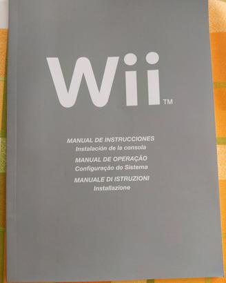 WII  Libretto manuale di istruzioni installazione