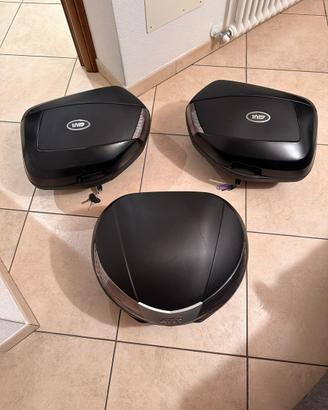 2 borse laterali + 1bauletto Givi