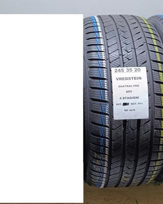 2 GOMME 245 35 20 VREDSTEIN 4 STAG RIF4470