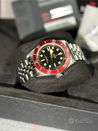 Tudor black 41 mm cassa slim