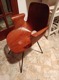 Set di 4 sedie Design con braccioli "MEDEA"