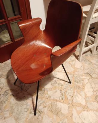 Set di 4 sedie Design con braccioli "MEDEA"