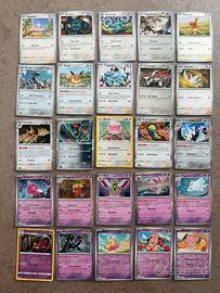 100 carte Pokemon holo/reverse