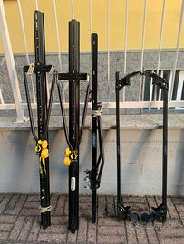 Barre portatutto + 3 portabici FAPA