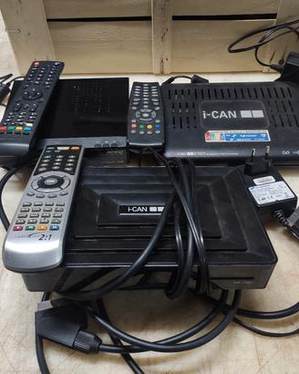 3 decoder digitale terrestre I-CAN , AMIKO