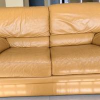 Divano Nicoletti in pelle 2 posti