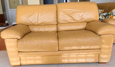 Divano Nicoletti in pelle 2 posti