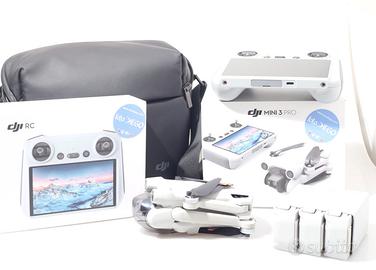 DJI MINI 3 PRO FLY MORE COMBO. DJI RC.