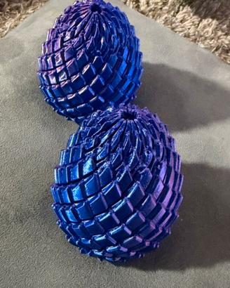 Uovo di drago 3d girevole