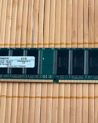 RAM Kingston ValueRAM PC fisso