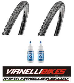 PROMO PACK 2 GOMME MAXXIS RAMBLER GRAVEL + LIQUIDO