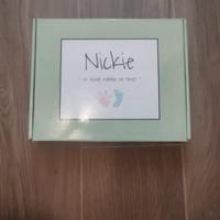 Kit cornice impronte mani e piedi neonato