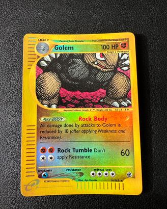 Golem 14/165 expedition reverse pokemon ing exc