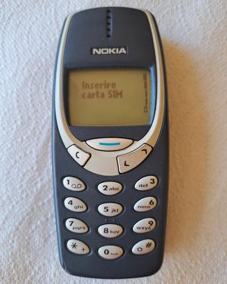 Nokia 3310, con caricabatteria e cover  pe