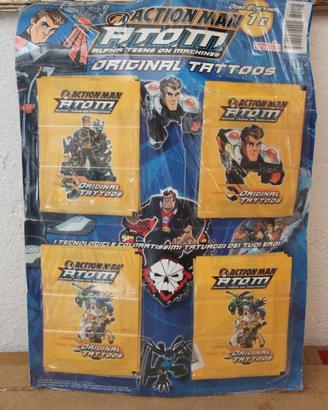 Expo blister ex edicola action man 2006 atom tatua