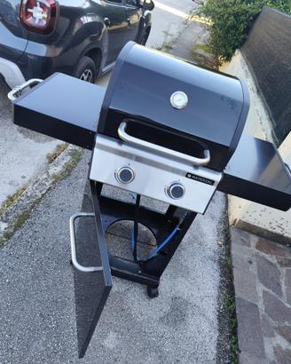 Barbecue a Gas Naterial 2 fuochi