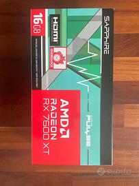 Sapphire  AMD Radeon RX 7600 XT Gaming OC 16 NUOVA
