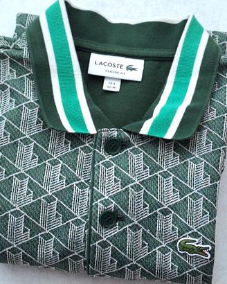 Polo Lacoste monogramma