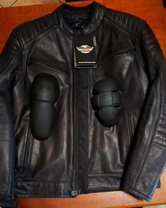 HARLEY GIACCA GIUBBOTTO  Wrayburn PELLE BUFALO