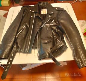 giubbetto vintage in pelle 