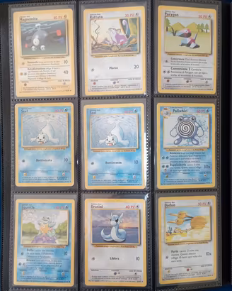 lotto pokemon set base 