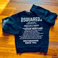 Dsquared2 Felpa con stampa bambino 10 anni