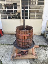 Torchio per spremitura uva