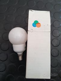 mini globo a led E14 vari colori a intermittenza